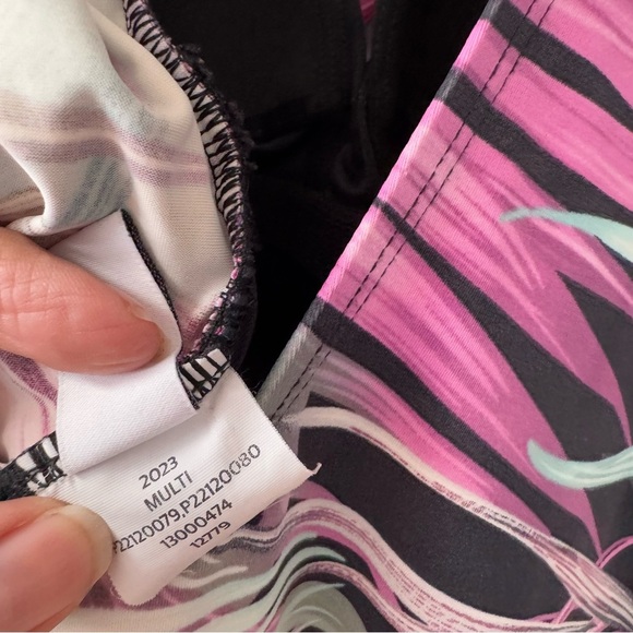 Miradonna by Miraclesuit Bahama Palms 1 Pc Swimsuit Plus Size 14 Pool Resort - Picture 4 of 8